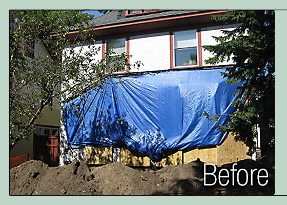 Before Photo - Storm Damage